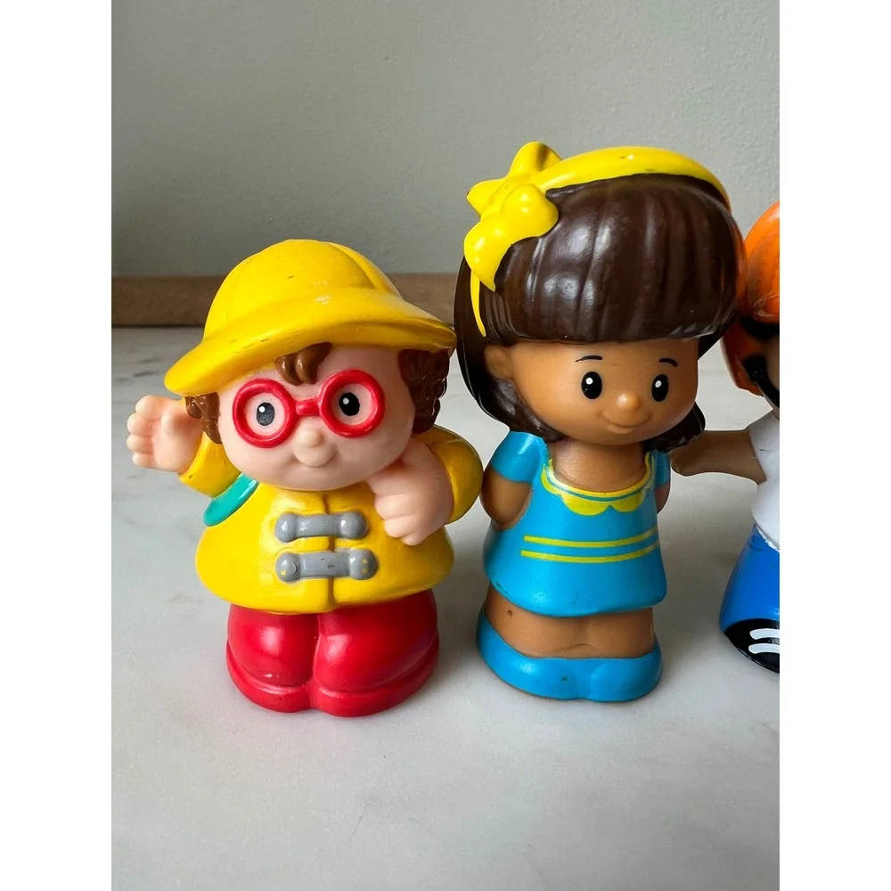 Fisher-Price Little People Travel Together Airplane Musical Toy Blue Jet Works